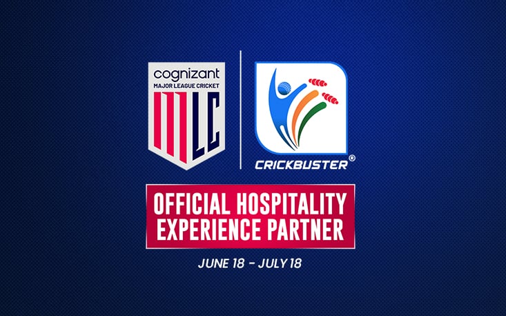 Major League Cricket Announces CrickBuster USA as the Official Hospitality Experience Partner